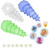 18pcs Silicone Stretch Lid Food Cup Bowl Cover Reusable Mug Jar Lid Food-Saver Fit for Dishwasher Microwave Freezer Durable Food Cover Lid for Different shapes of Container view 1