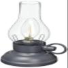 Keystone DE046390 LED Filament Light, Steel Gray, Size: Approx. W 4.1 x D 4.1 x H 8.6 inches (10.5 x 10.5 x 21.8 view 1