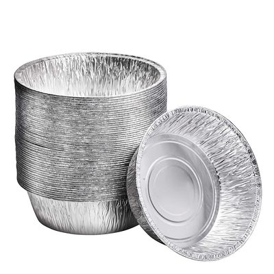 10-Inch Aluminum Dutch Oven Liner Pans | Disposable Cake Pan and Extra Deep Aluminum Foil Pans for Baking, Freezing, and Storage | Durable Aluminum Round Baking Pans | 100 Count