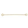 14K Yellow Gold Flat Cable 1.5 mm Chain or Anklets Extender, 2", 3" Length Priced Individually Findings, Collar Extensor Cadena (2) view 1