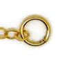 14K Yellow Gold Flat Cable 1.5 mm Chain or Anklets Extender, 2", 3" Length Priced Individually Findings, Collar Extensor Cadena (2) view 4