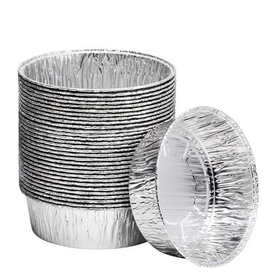 8-Inch Aluminum Dutch Oven Liner Pans | Disposable Cake Pan and Extra Deep Foil Pans for Baking, Freezing, and Storage | Durable Round Baking Pans | 100 Count