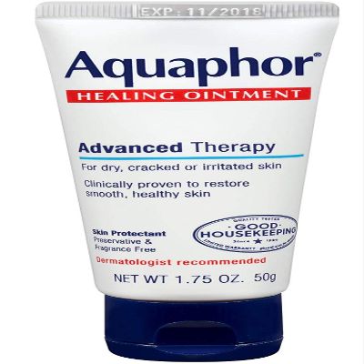 Aquaphor Healing Ointment - Protectant for Cracked Skin - Hands, Heels, Elbows, Lips, 1.75 oz, 4 Pack