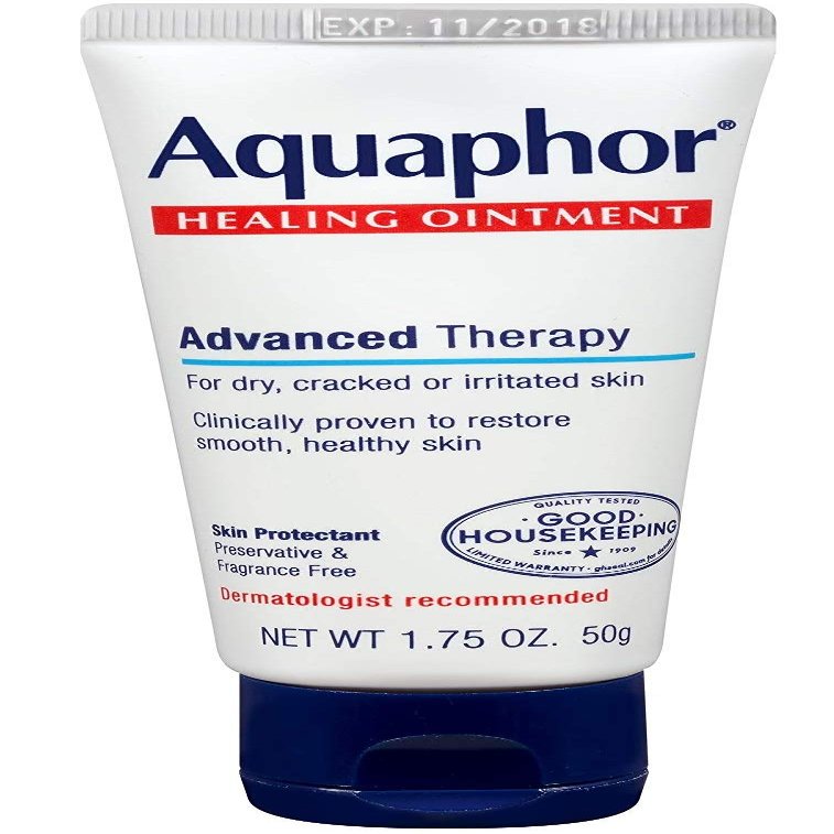 Aquaphor Healing Ointment - Protectant for Cracked Skin - Hands, Heels, Elbows, Lips, 1.75 oz, 4 Pack