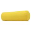 Cotton and Linen Long Cervical Pillow Solid Color Round Cervical Pillow Sofa Cushion Round Neck Bolster Pillows (Yellow, 1040cm) view 1