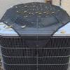 Air Conditioner Covers for Outside Units Central Ac Cover Leaf Guard Heavy Duty Mesh AC Defender for Outdoor Square Units, All Season Black (28 X 28 Inch) view 4