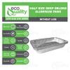 [200 Pack] 9 x 13 Disposable Aluminum Foil Steam Table Deep Pans - Half Size Baker's Choice Great for Roasting, Potluck, Reheating, Catering, Party, BBQ, Baking by EcoQuality view 2