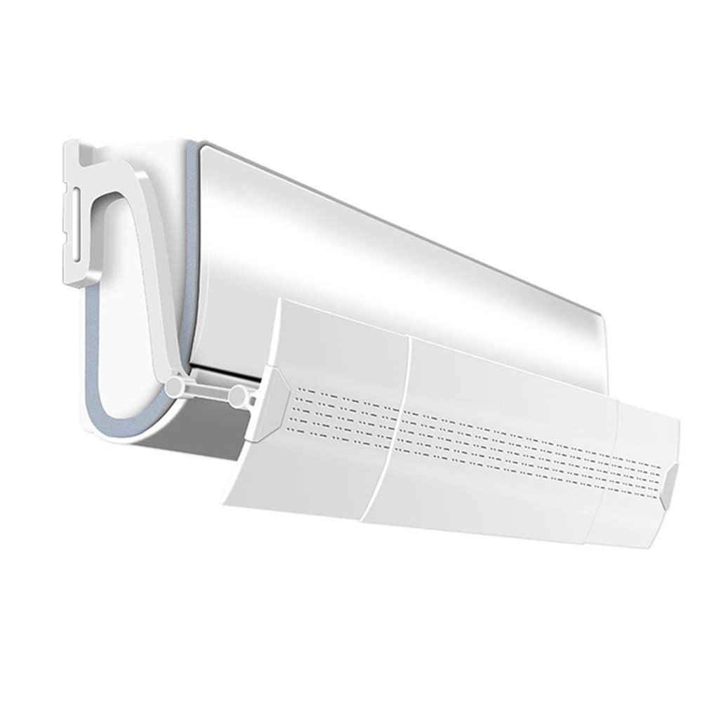 Adjustable Air Conditioner Wind Deflector Baffle Telescopic Air Conditioner Deflector Confinement Anti Direct Blowing Retractable Shield Cold Air Conditioner Cover Wind Baffle Air Conditioner Shield