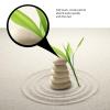 Amagical Zen Garden Spa Stones and Bamboo on The Sand 2 Piece Bathroom Mat Set Shower Curtain Set Bath Mat Contour Mat view 4