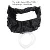 TOPINCN Air Conditioning Bag Water Pipes Black Double Waterproofing Wall-Hanging Reusable Dust Washing Cover for Home Office Black view 2