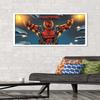 Trends International Marvel Comics - Deadpool - Target Wall Poster, 22.375" x 34", White Framed Version view 2