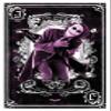 Trends International DC Comics Movie - The Dark Knight - The Joker Playing Card Wall Poster, 22.375" x 34", White Framed Version view 1