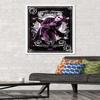 Trends International DC Comics Movie - The Dark Knight - The Joker Playing Card Wall Poster, 22.375" x 34", White Framed Version view 2