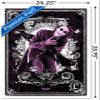 Trends International DC Comics Movie - The Dark Knight - The Joker Playing Card Wall Poster, 22.375" x 34", White Framed Version view 3