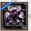 Trends International DC Comics Movie - The Dark Knight - The Joker Playing Card Wall Poster, 22.375" x 34", Mahogany Framed Version view 3