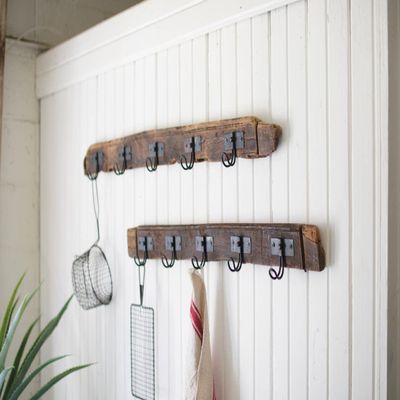 Kalalou NMCC1055 Coat Rack, Brown