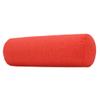 Cotton and Linen Long Cervical Pillow Solid Color Round Cervical Pillow Sofa Cushion Round Neck Bolster Pillows (Red, 1040cm) view 1