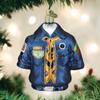 Old World Christmas Scout Uniform Glass Blown Ornament for Christmas Tree, Handcrafted Holiday Decoration, Boy Scout Collection view 2
