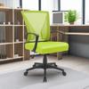 Furmax Office Chair Ergonomic Computer Desk Mesh Chair Mid Back Swivel Lumbar Support with Armrest (1, Cyan) view 2