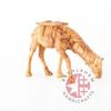 Bethlehem Handicrafts Hand Carved Wood Grazing Camel view 1
