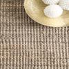 ROYAL SAPPHIRE Natural Fiber Collection Hand Woven Natural Jute Square Area Rug Basketweave Natural Seagrass Rug for Home Decor (9'Square) (Jute, 9') view 4