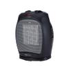 Amazon Basics Oscillating Ceramic Space Heater, Portable Fast Heating Indoor Solution, With Overheat and Tip-Over Protection, Thermostat, 1500W, 7.52"D x 6.34"W x 9.45"H, Black view 1