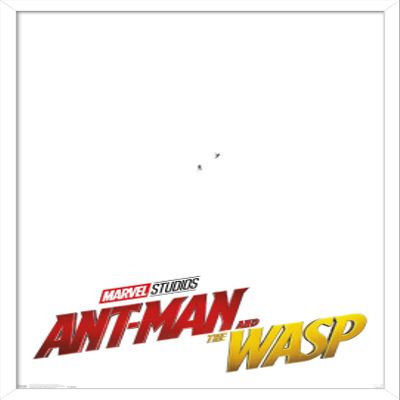 Trends International Marvel Cinematic Universe - Ant-Man and the Wasp - One Sheet Wall Poster, 22.375" x 34", White Framed Version
