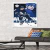 Trends International NHL Toronto Maple Leafs - Auston Matthews 17 Wall Poster, 34L x 22.4W, White Framed Version view 2