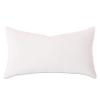 14x22 Luxury Hypoallergenic 50/50 Fluffy Feather Poly Mix Rectangular Pillow Insert, 100% Cambric Cotton Shell, Never Vacuum-Packed, Odorless, Made in USA view 1