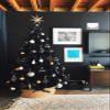 The Perfect Holiday Perfect Holiday 7' Black Canadian Pine Christmas Tree | 855 Tips, Dia 51" | Includes Metal Stand,PVC-7BLK view 3