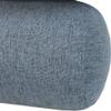 Cotton and Linen Long Cervical Pillow Solid Color Round Cervical Pillow Sofa Cushion Round Neck Bolster Pillows (Dark Blue, 1040cm) view 2