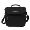Patriot Coolers Duo Lunch Bag - 15 Can Lunch Cooler With Dual Compartments And Convenient Carry Strap (Black) view 1