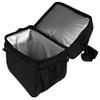 Patriot Coolers Duo Lunch Bag - 15 Can Lunch Cooler With Dual Compartments And Convenient Carry Strap (Black) view 4