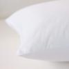 Plankroad Home Dcor 20x59 Luxury Hypoallergenic 50/50 Fluffy Feather Poly Mix Rectangular Grand Queen Pillow Insert, 100% Cambric Cotton Shell, Never Vacuum-Packed, Odorless, Made in USA, Set of 2 view 4