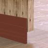 Upgrade Huge Gap Door Draft Stopper, 3-2/5"W Widened Door Sweep for Interior and Exterior Doors - Guard Against Drafts, Dust, Noise and Unwanted Animals (3-2/5"W x 39" L, Brown) view 1
