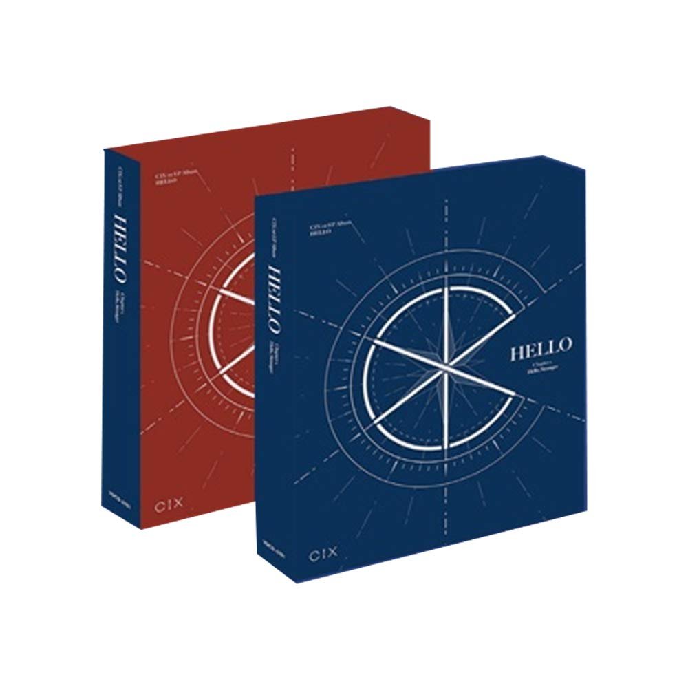 CIX 1st EP Album - Hello Chapter 1. [Hello, Stranger] (2version Set) 2Album +2Roll Poster + Express Shipping