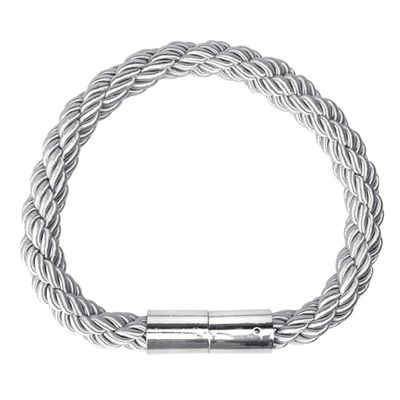 uxcell Magnetic Curtain Tiebacks 20.9 Inch Curtain Holdbacks Window TieBack Clips Decorative Rope Curtain Holdback Holder Gray