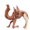 Bethlehem Handicrafts Hand Carved Kneeling Camel with Harness view 2
