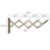 LHH Clothes Drying Dryer Racks for Drying Clothing Towels/Diapers/Underwear/Socks/Hat/Glove (Size : Two Rod 1.5m) view 4