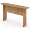 Manhattan Comfort Nomad 67" Dining Bench Seat for Indoor and Outdoor Use, Kitchen, Breakfast Nook, 2 Person Seating, Modern Rustic and Farmhouse Chic Design with Wood Grain Finish, Nature view 1