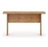 Manhattan Comfort Nomad 67" Dining Bench Seat for Indoor and Outdoor Use, Kitchen, Breakfast Nook, 2 Person Seating, Modern Rustic and Farmhouse Chic Design with Wood Grain Finish, Nature view 2