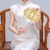 20pcs White Fan Uchiwa DIY Kit - Hand-Held Plastic Fan Framework for Crafts, Weddings, Parties, and Events view 3
