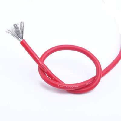 Hockus Accessories 5 Meter AMASS14AWG Silicone Wire 14 AWG Silica Gel Wires Conductor Construction 14# high Temp Tinned Copper Cable - (Color: Blue)