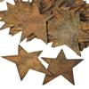 Pack of 12 Rusty Tin Star Cutouts - Rusted Metal Stars for DIY Crafts - Primitive, Rustic Country, Farmhouse DIY Crafts and Decorative Accents (Size: 3 inch Long x 2 inch Wide) view 1