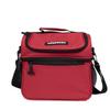 Patriot Coolers Duo Lunch Bag - 15 Can Lunch Cooler With Dual Compartments And Convenient Carry Strap (Red) view 1