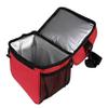 Patriot Coolers Duo Lunch Bag - 15 Can Lunch Cooler With Dual Compartments And Convenient Carry Strap (Red) view 3