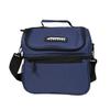 Patriot Coolers Duo Lunch Bag - 15 Can Lunch Cooler With Dual Compartments And Convenient Carry Strap (Navy Blue) view 1