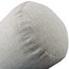 Cotton and Linen Long Cervical Pillow Solid Color Round Cervical Pillow Sofa Cushion Round Neck Bolster Pillows (Gray, 1040cm) view 3