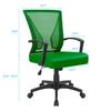 Furmax Office Chair Ergonomic Computer Desk Mesh Chair Mid Back Swivel Lumbar Support with Armrest (1, Green) view 3