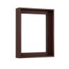 Canvas Floater Frame for Finished Canvas Art, 1.25" Deep Floating Shadow Gap Design, Modern Wall Decor for Home & Office, Gallery Style Display, Hardware Included (Dark Brown, 16x16) view 2